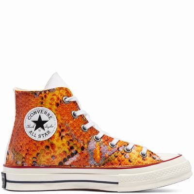 Női Converse Snake Chuck 70 Magasszárú Cipő CO3974812 Narancssárga